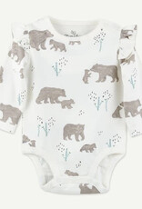 Oliver & Rain Bears Ruffle Bodysuit