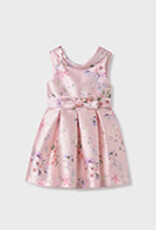 Abel & Lula Cake Pink Mikado Dress Girls