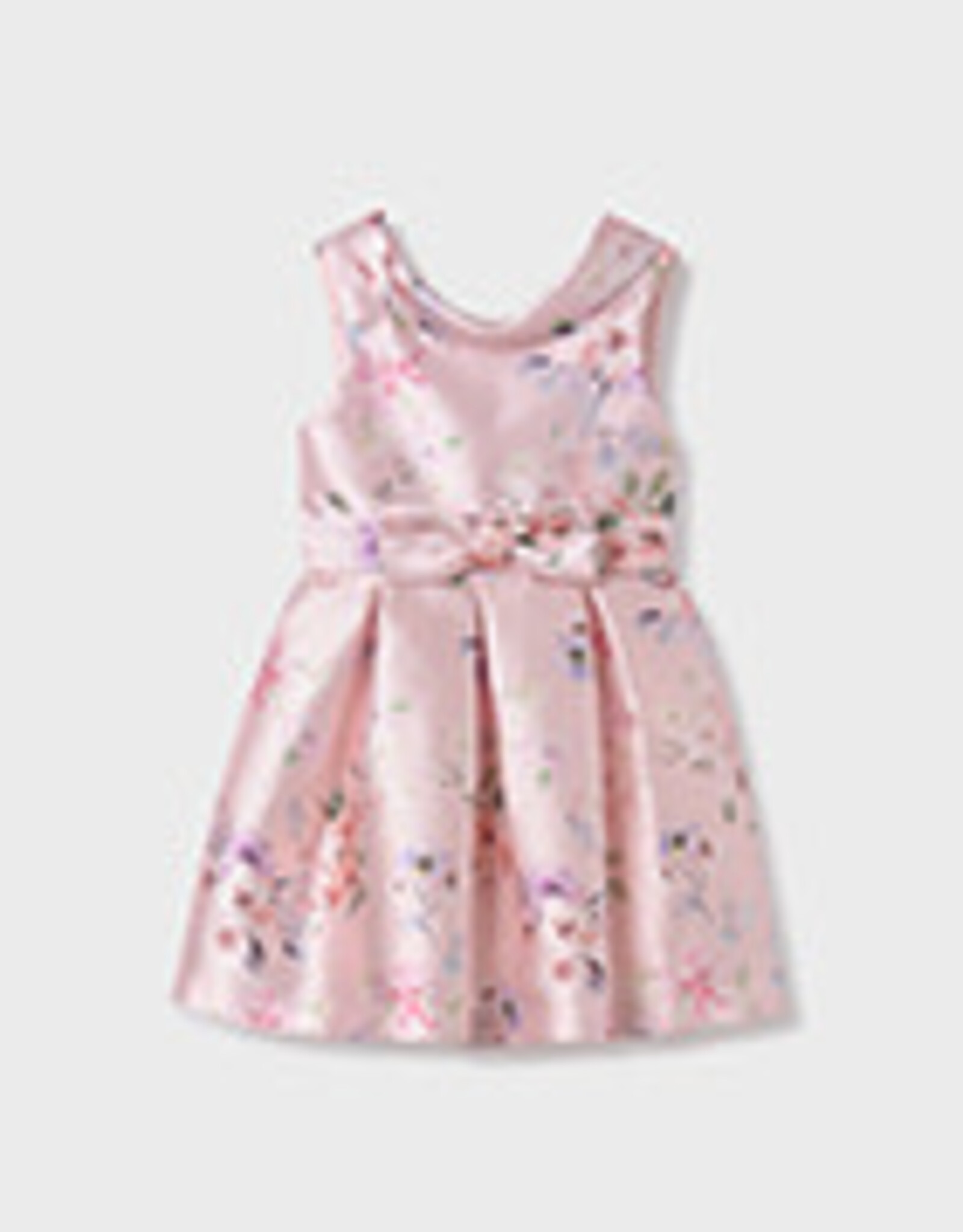 Abel & Lula Cake Pink Mikado Dress Girls