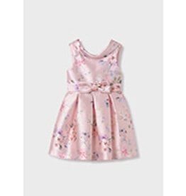 Abel & Lula Cake Pink Mikado Dress Girls