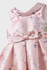 Abel & Lula Cake Pink Mikado Dress Girls