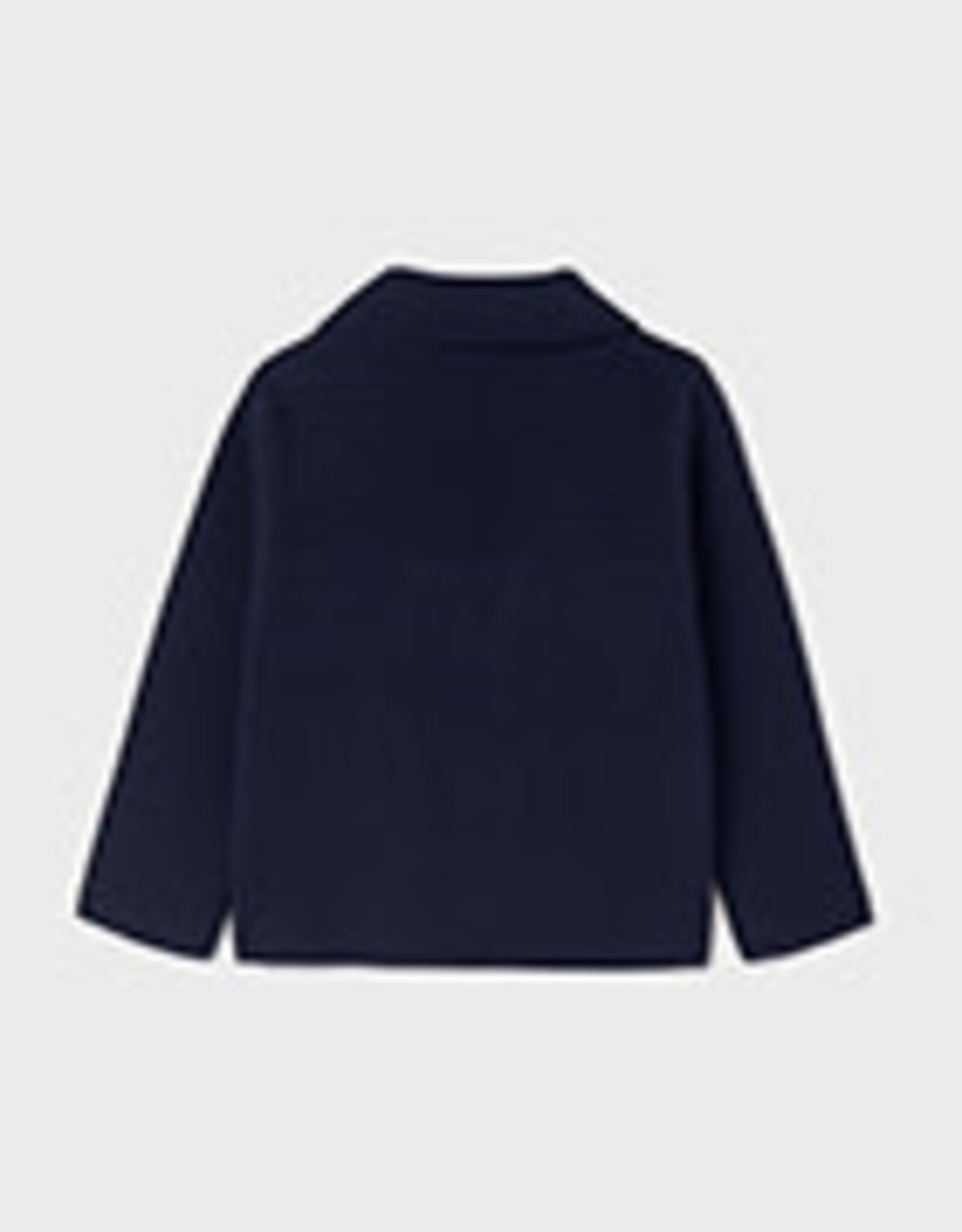 Abel & Lula Navy Textured Knit Cardigan Baby