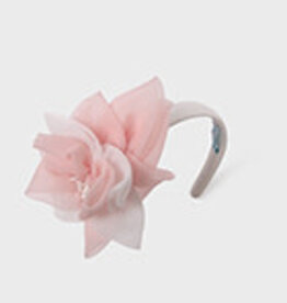 Abel & Lula Cream Organza flower diadem
