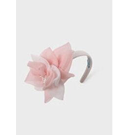 Abel & Lula Cream Organza flower diadem