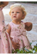 Abel & Lula Cake Pink Mikado Dress Baby