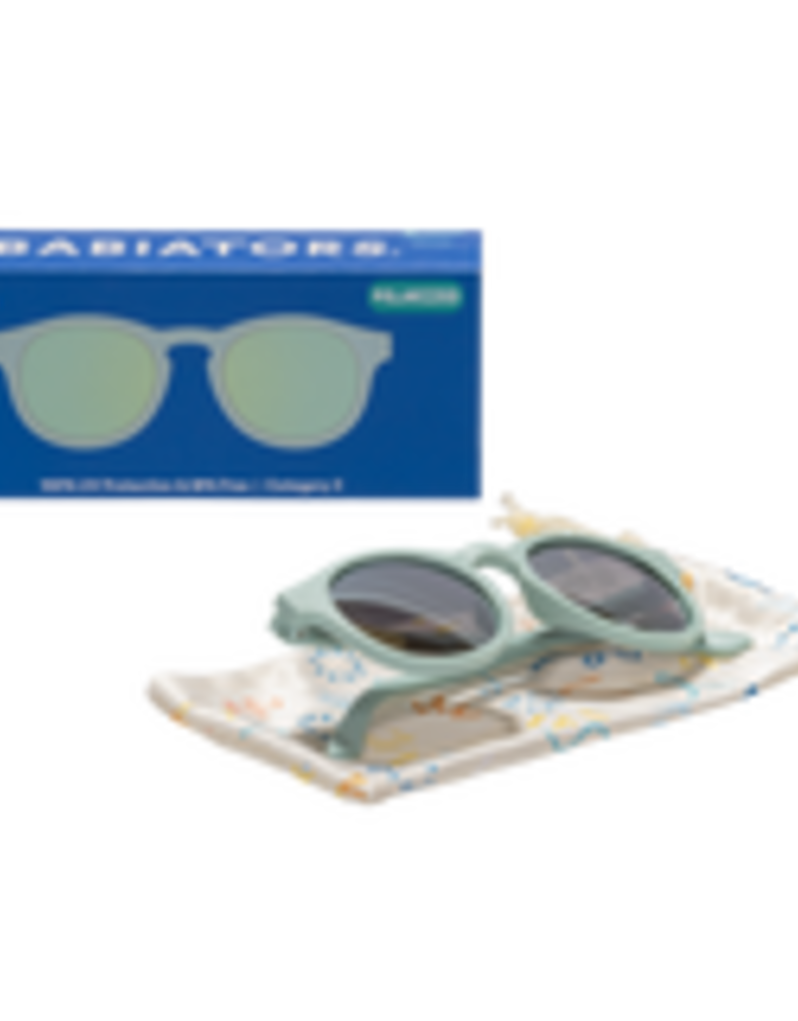 Babiators Polarized Keyhole: Seafoam Blue with Seafoam Mirrored Lenses