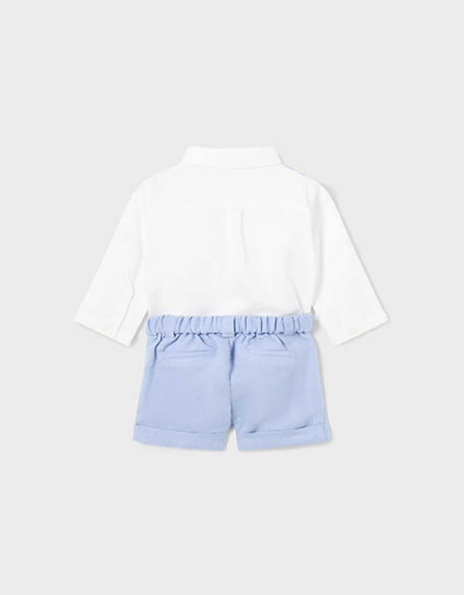 Mayoral Niagara Blue Shorts w/Vest Set
