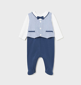 Mayoral Cerulean Formal Infant Bodysuit