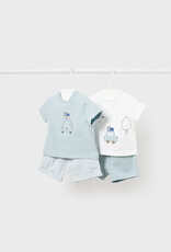 Mayoral Glass Blue 4 pieces knit set
