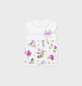 Mayoral Lullaby Rose Short dressy romper