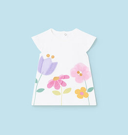 Mayoral White Infant Flower Dress