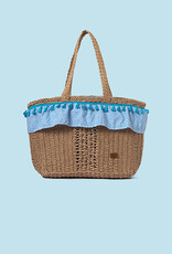 Mayoral Capri Blue Beach Bag