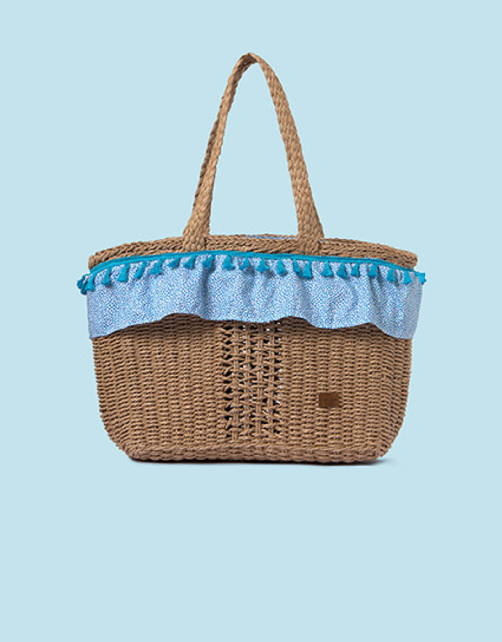 Mayoral Capri Blue Beach Bag