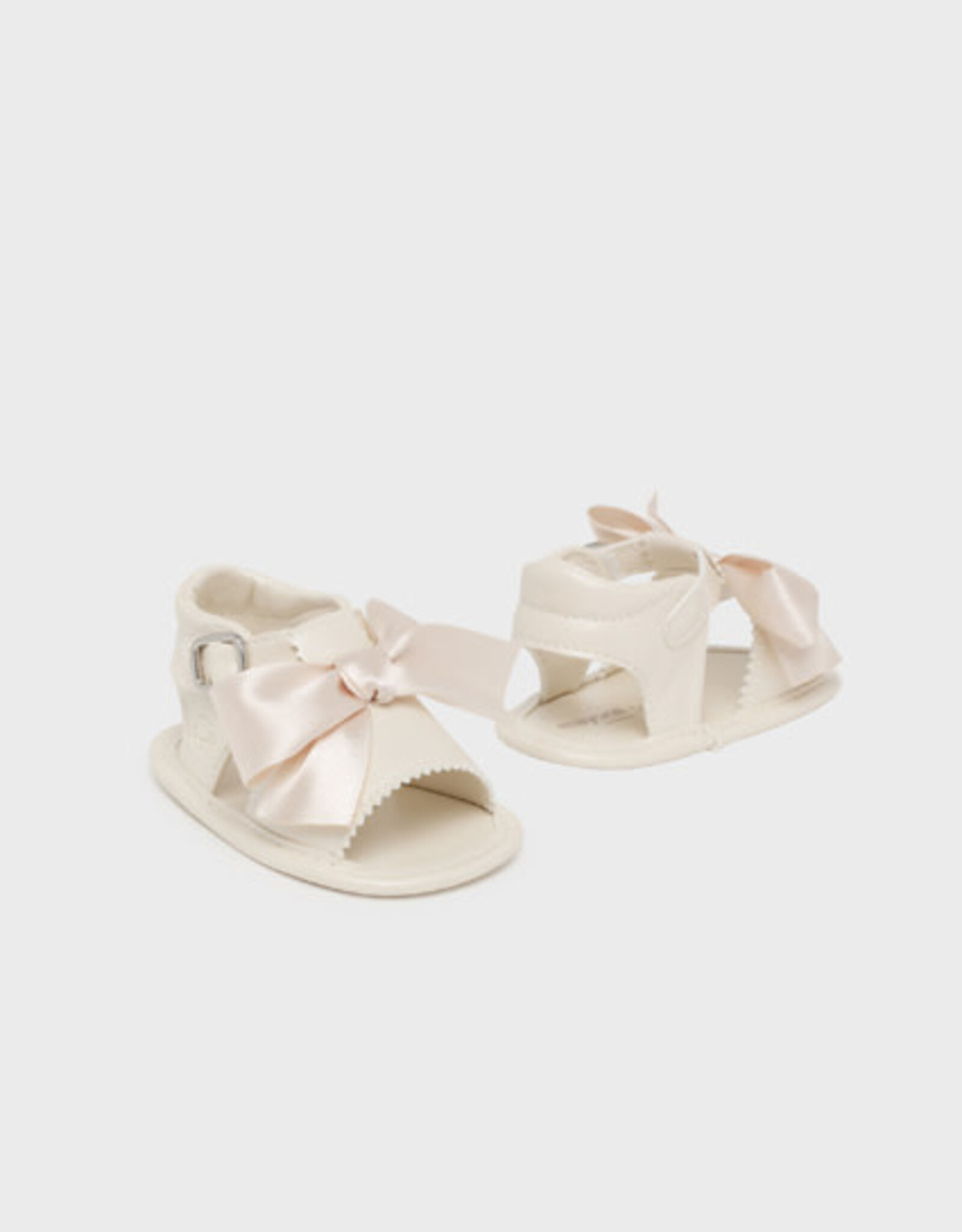 Mayoral Pearly Cream Baby Sandals