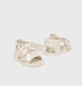 Mayoral Pearly Cream Baby Sandals
