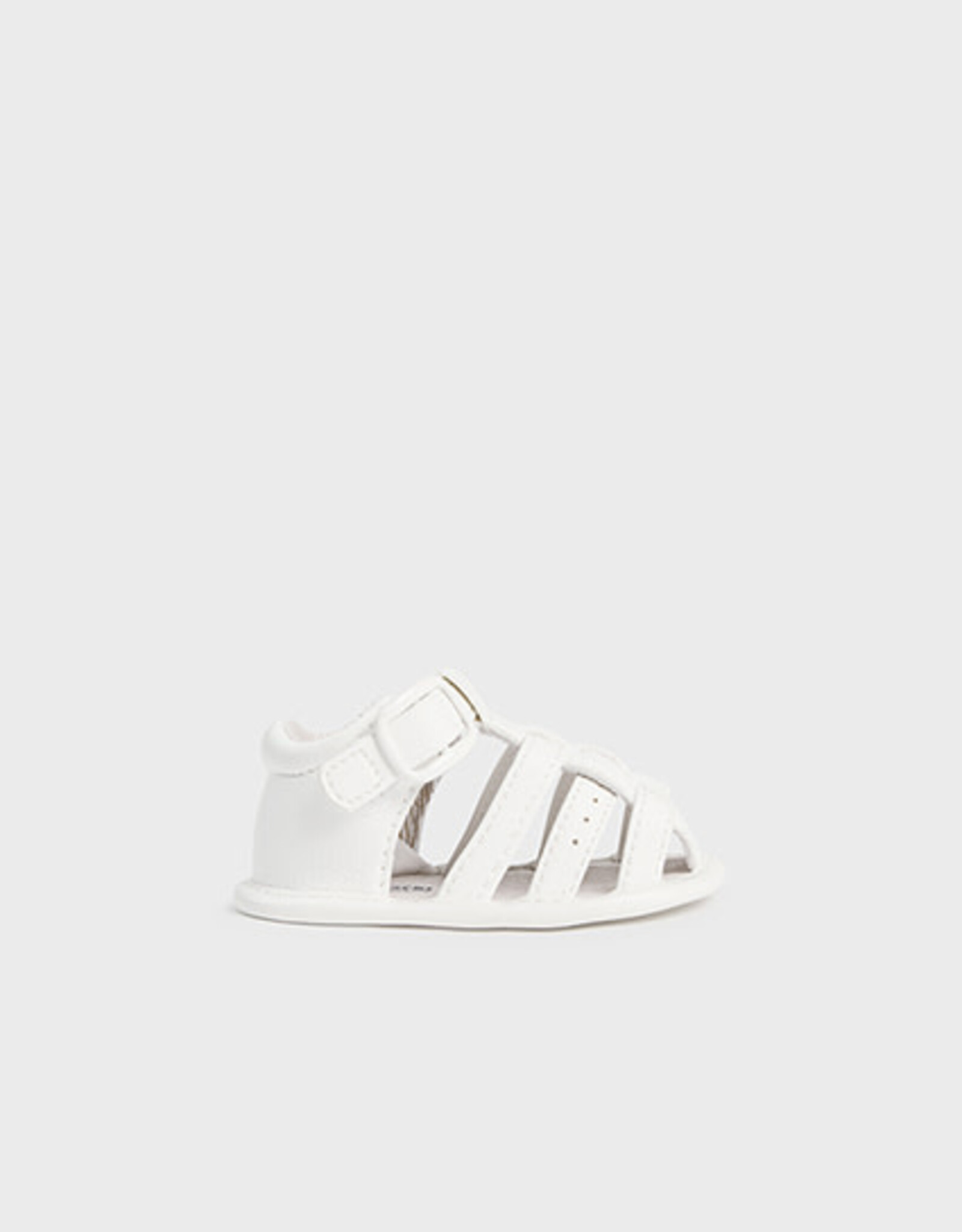 Mayoral White Baby Strappy Sandals