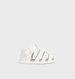 Mayoral White Baby Strappy Sandals