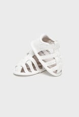 Mayoral White Baby Strappy Sandals