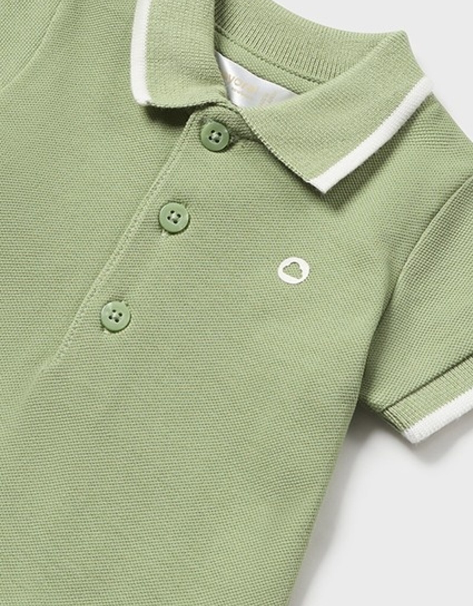 Mayoral Eucalyptus Short Sleeve Polo