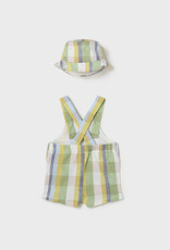 Mayoral Kale Overall w/Hat Set