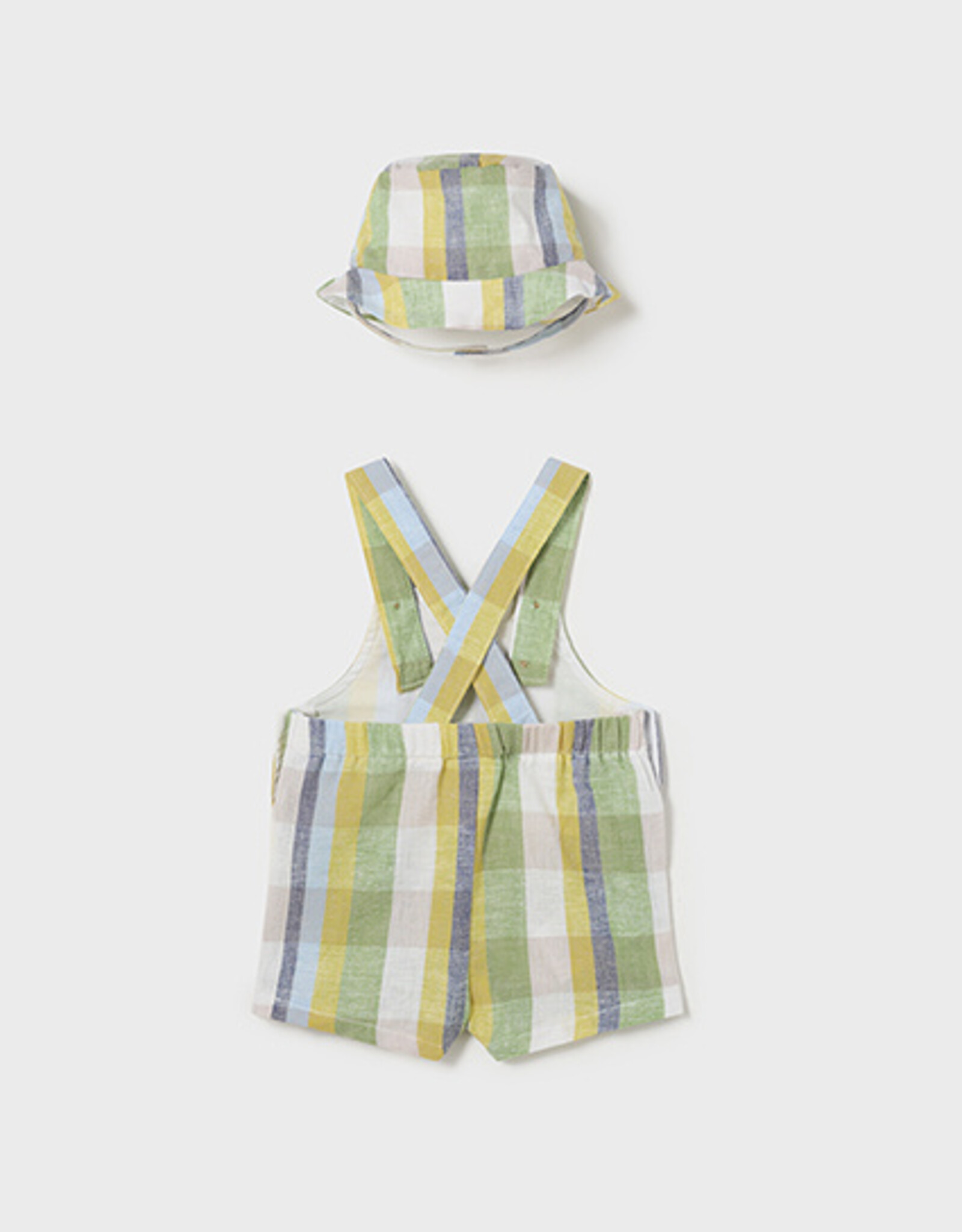 Mayoral Kale Overall w/Hat Set