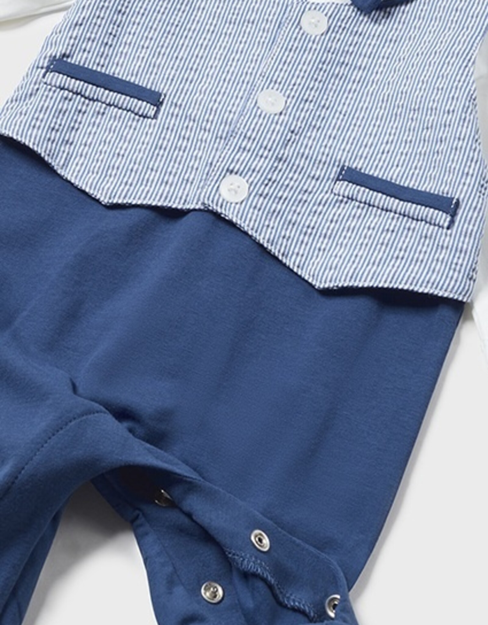 Mayoral Cerulean Formal Infant Bodysuit