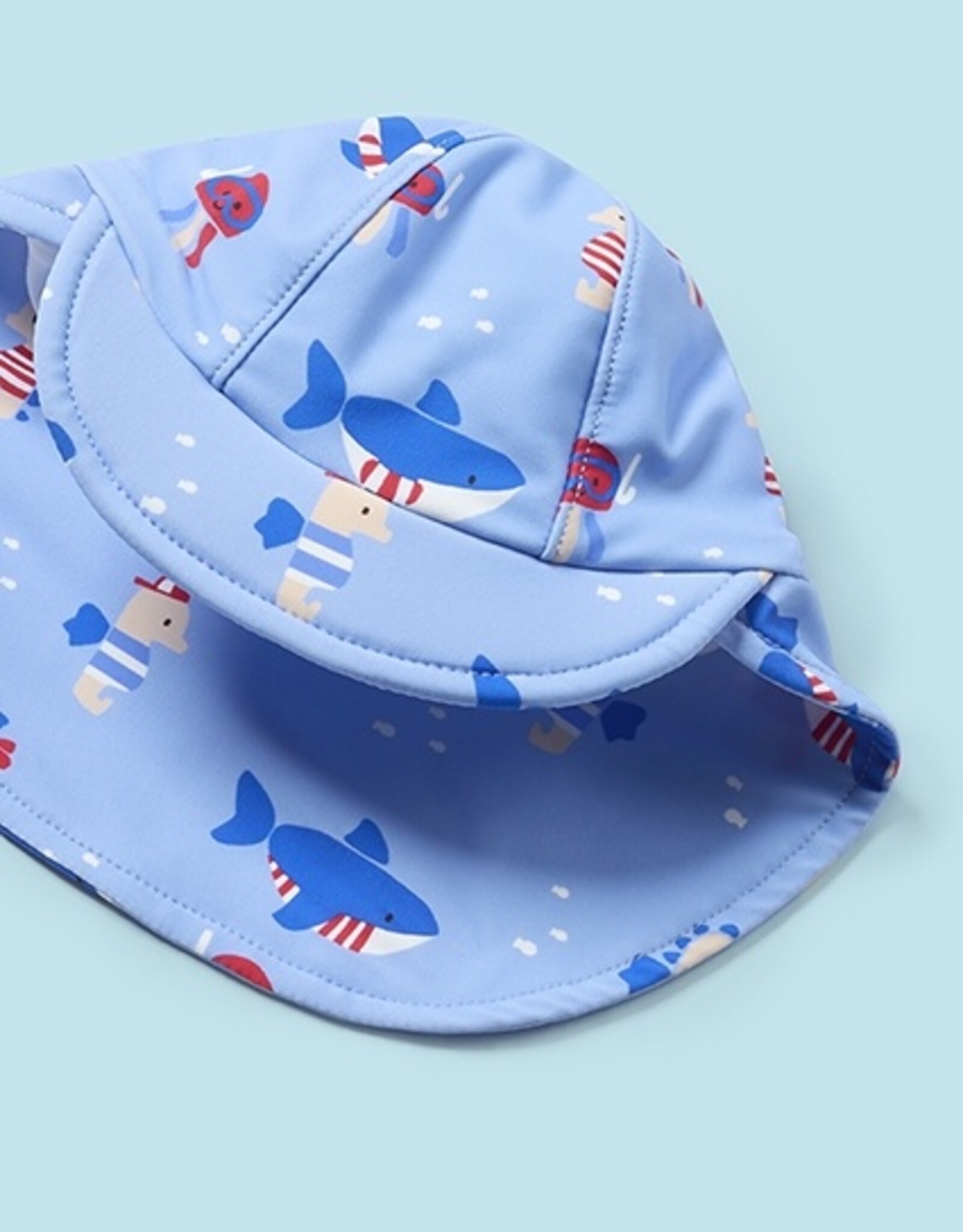 Mayoral Atlantis Bathing bodysuit w/ hat
