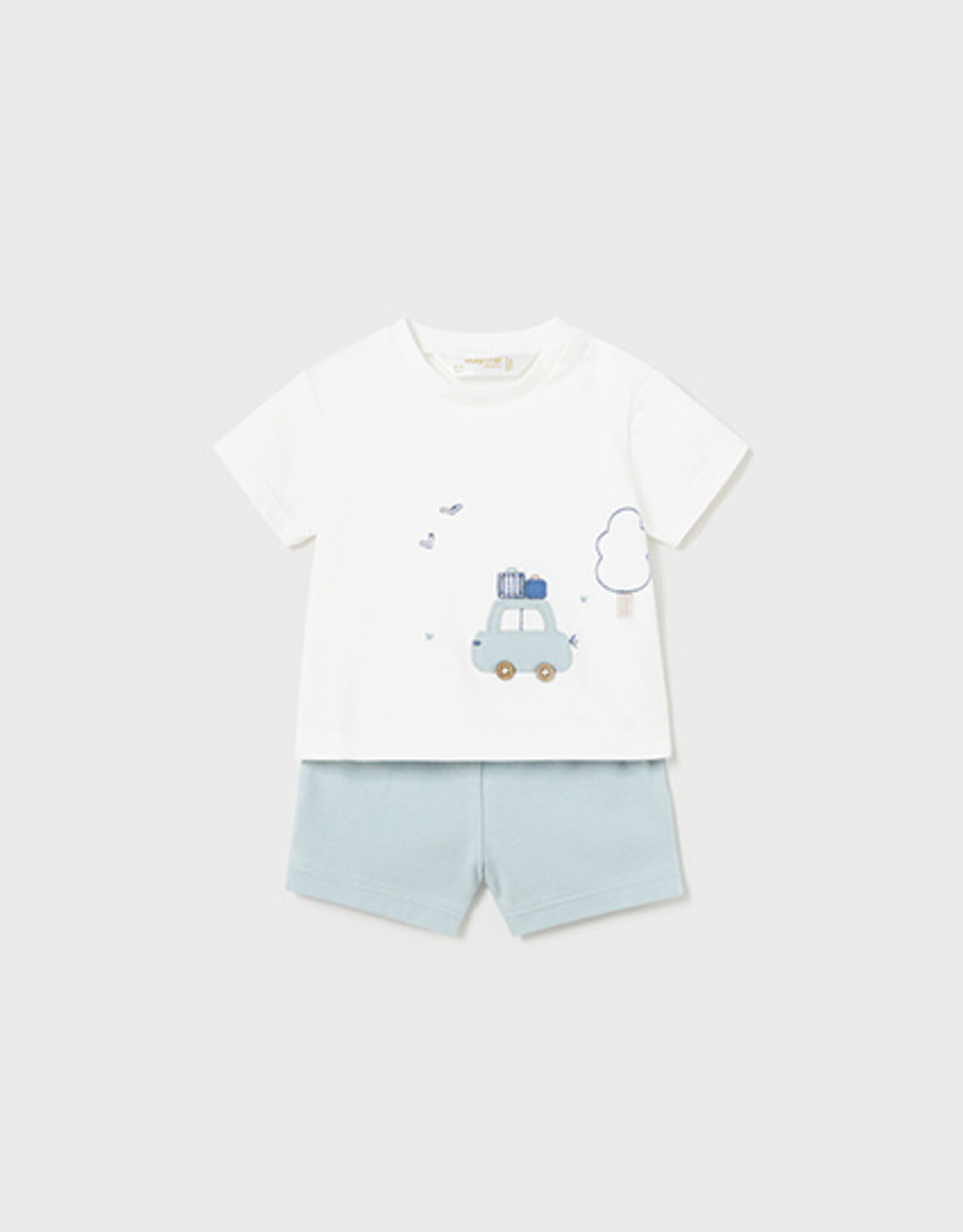 Mayoral Glass Blue 2 pieces knit set