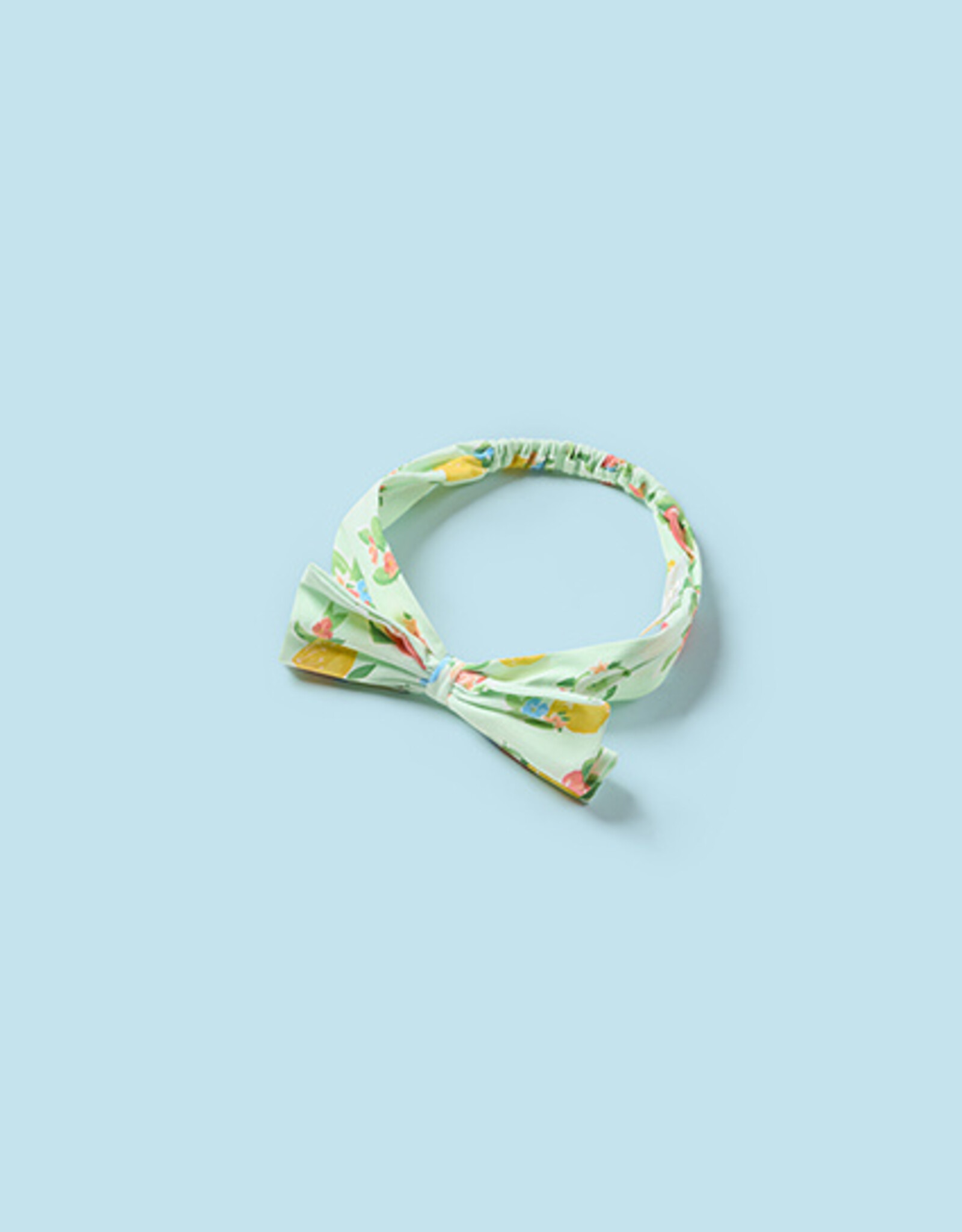 Mayoral Pear Green Lemons Romper w/Headband