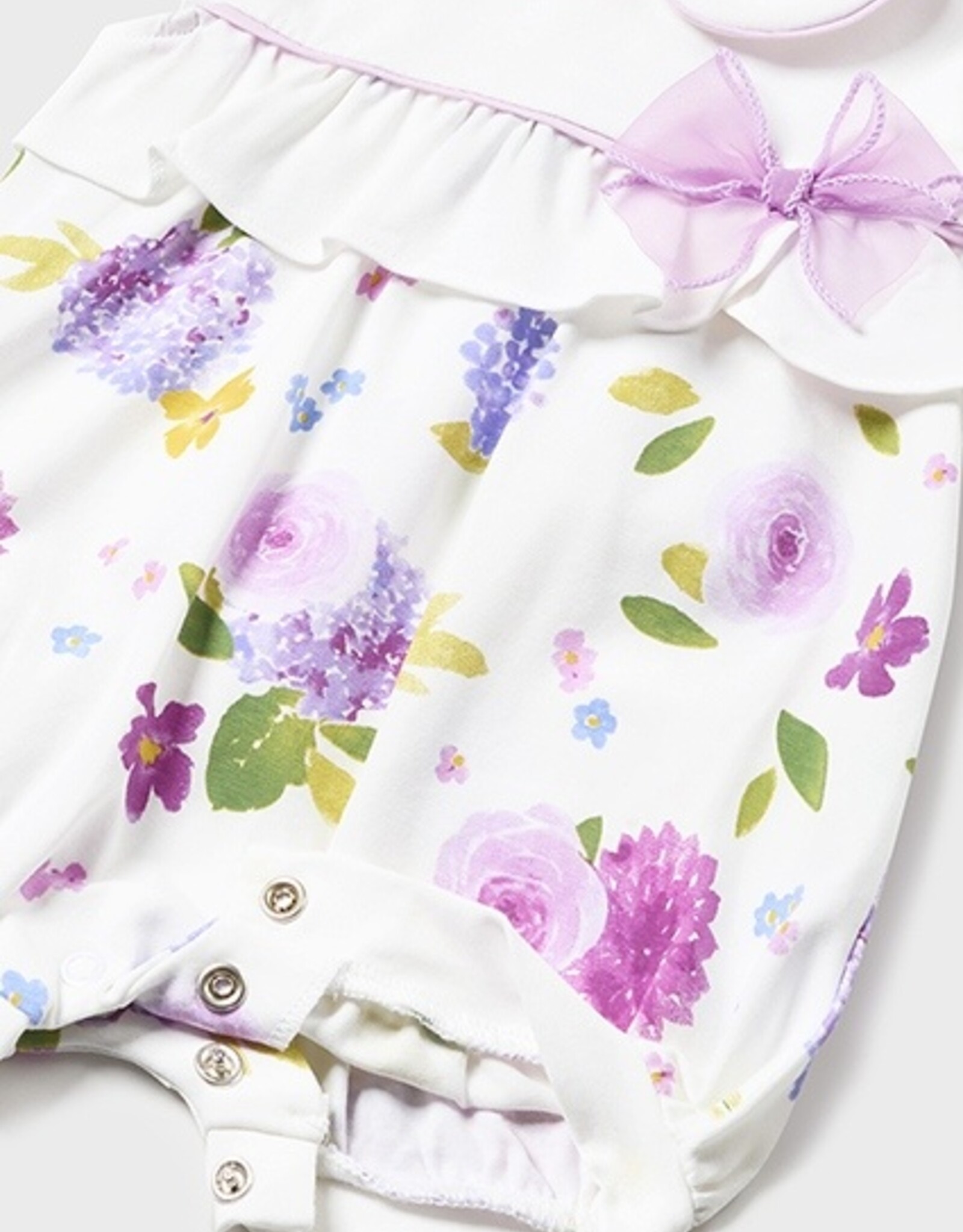 Mayoral Lullaby Rose Short dressy romper