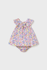 Mayoral Juicy Pink Satin Dress