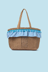 Mayoral Capri Blue Beach Bag