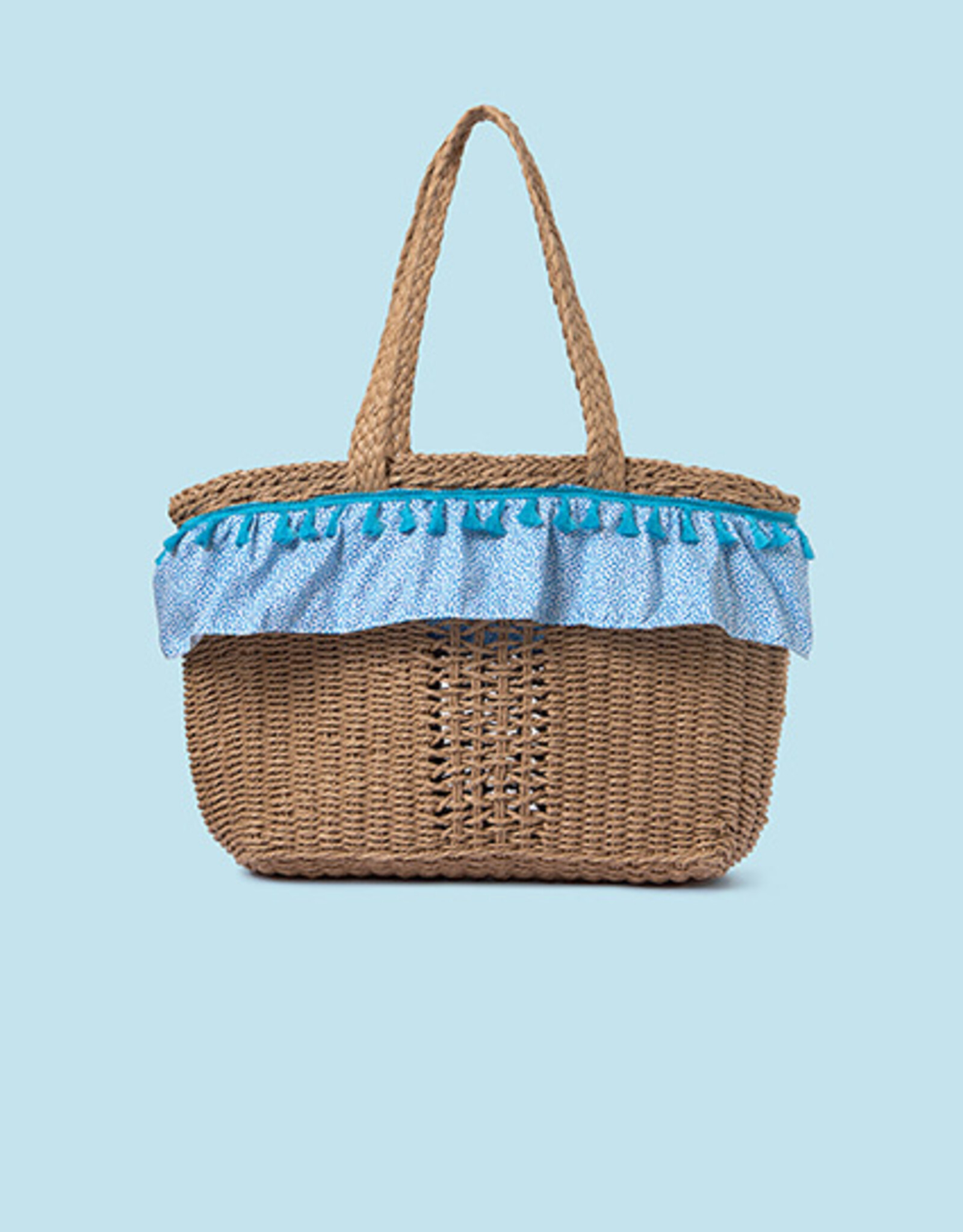 Mayoral Capri Blue Beach Bag