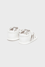 Mayoral White Baby Strappy Sandals