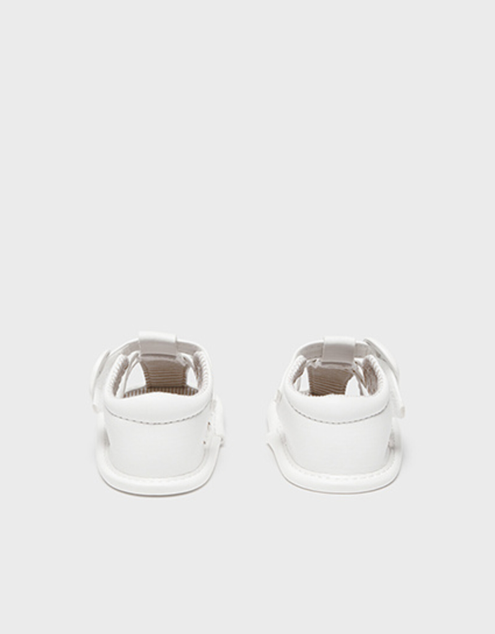 Mayoral White Baby Strappy Sandals