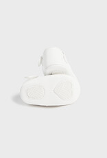 Mayoral White Floral Baby Mary Janes