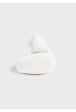Mayoral White Floral Baby Mary Janes
