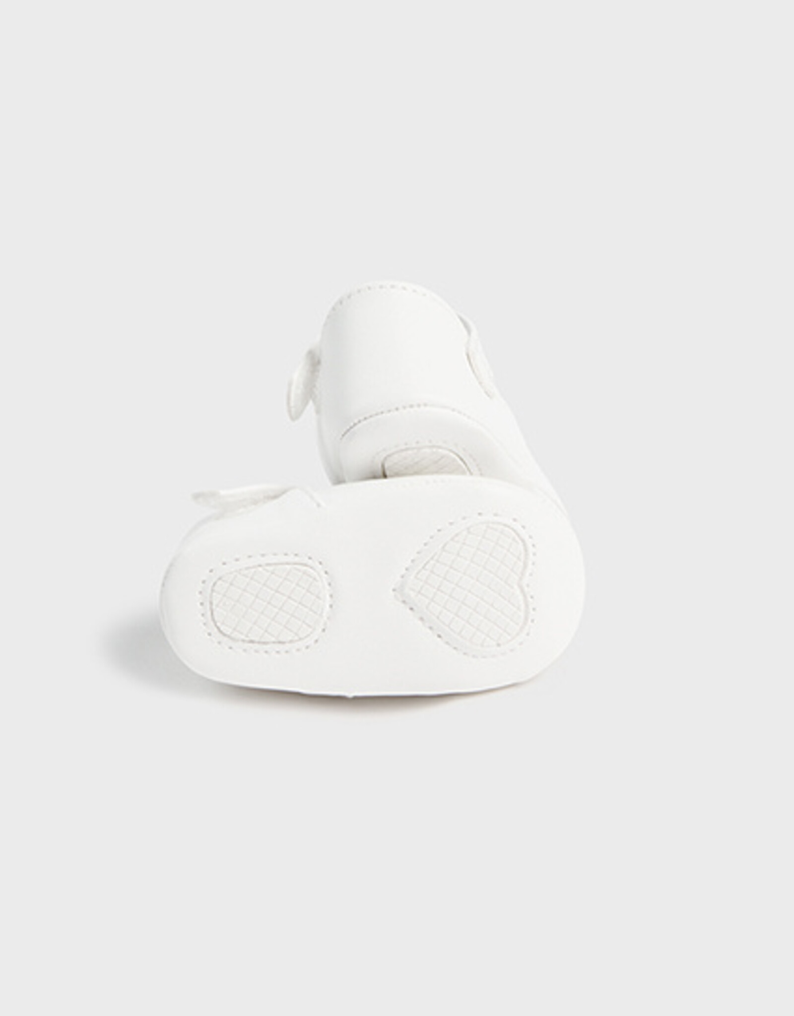Mayoral White Floral Baby Mary Janes