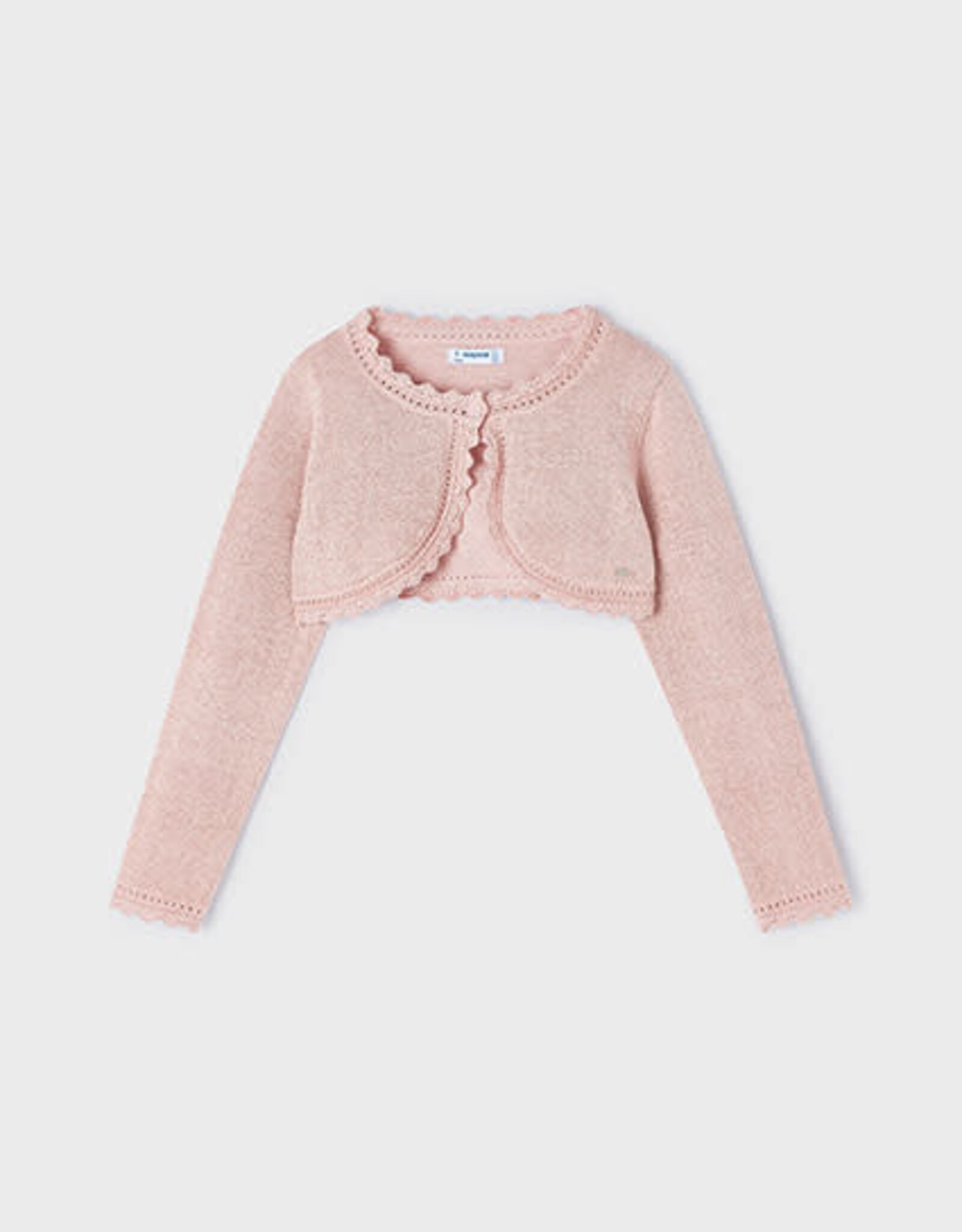 Mayoral Nude Knit Bolero