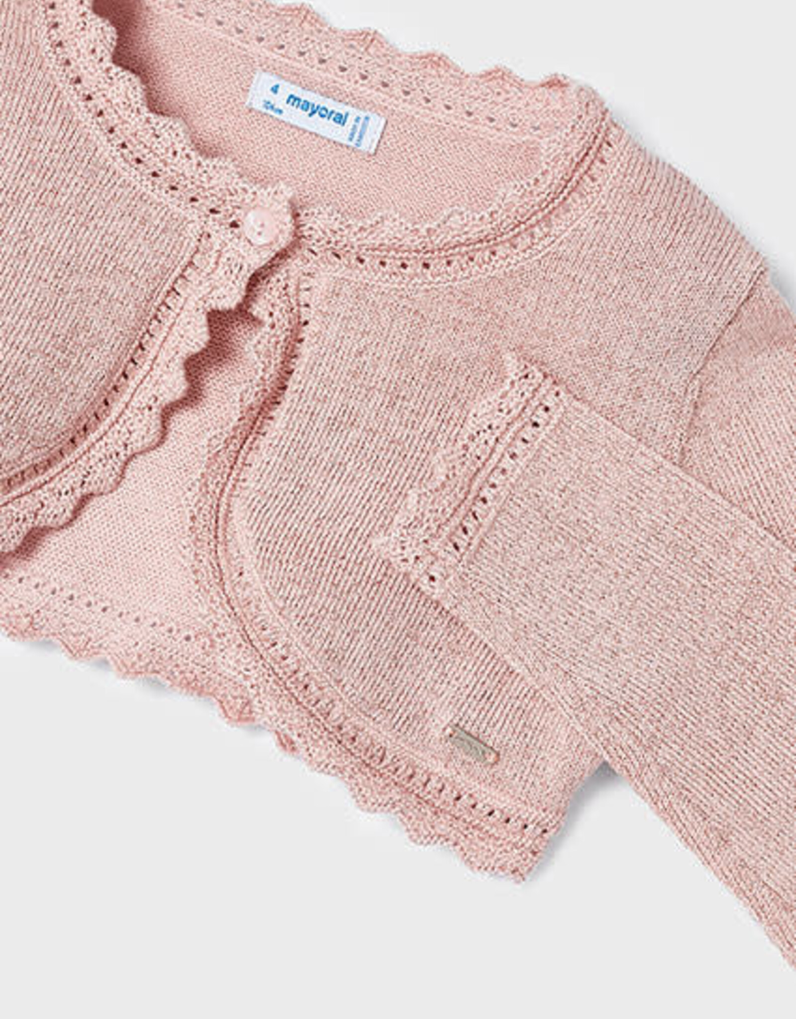 Mayoral Nude Knit Bolero