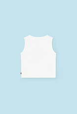 Mayoral White Scuba Tank Top