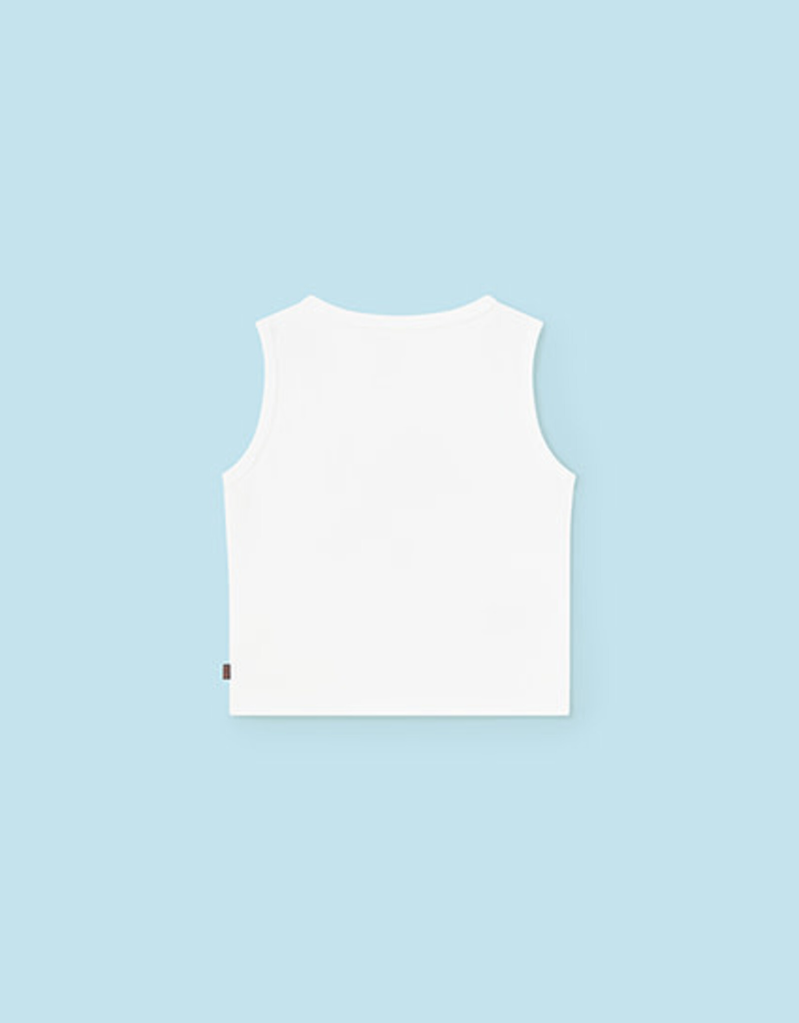 Mayoral White Scuba Tank Top