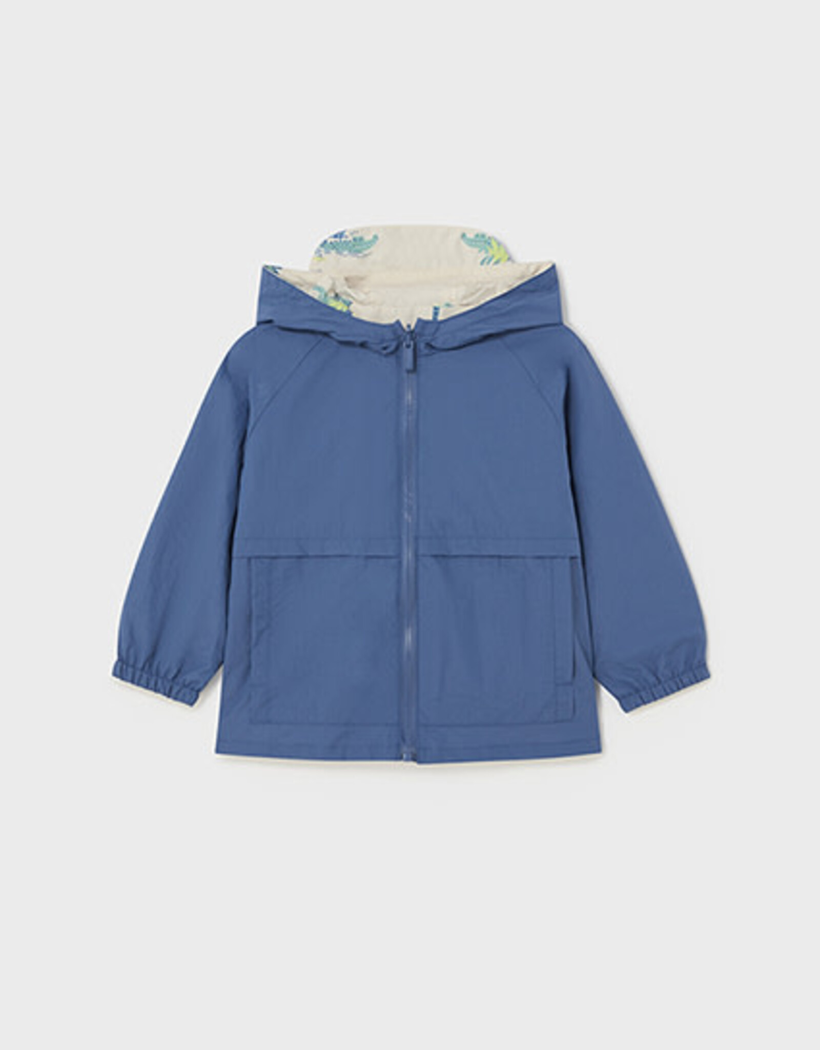 Mayoral Indigo Tropics Reversible windbreaker