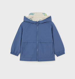 Mayoral Indigo Tropics Reversible windbreaker