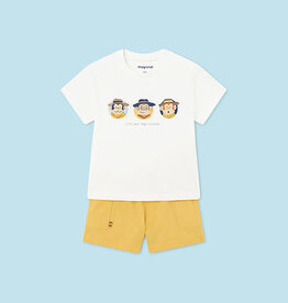 Mayoral Banana Monkeys Knit Set