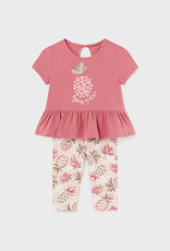 Mayoral Clay Pineapple Toddler Leggings set