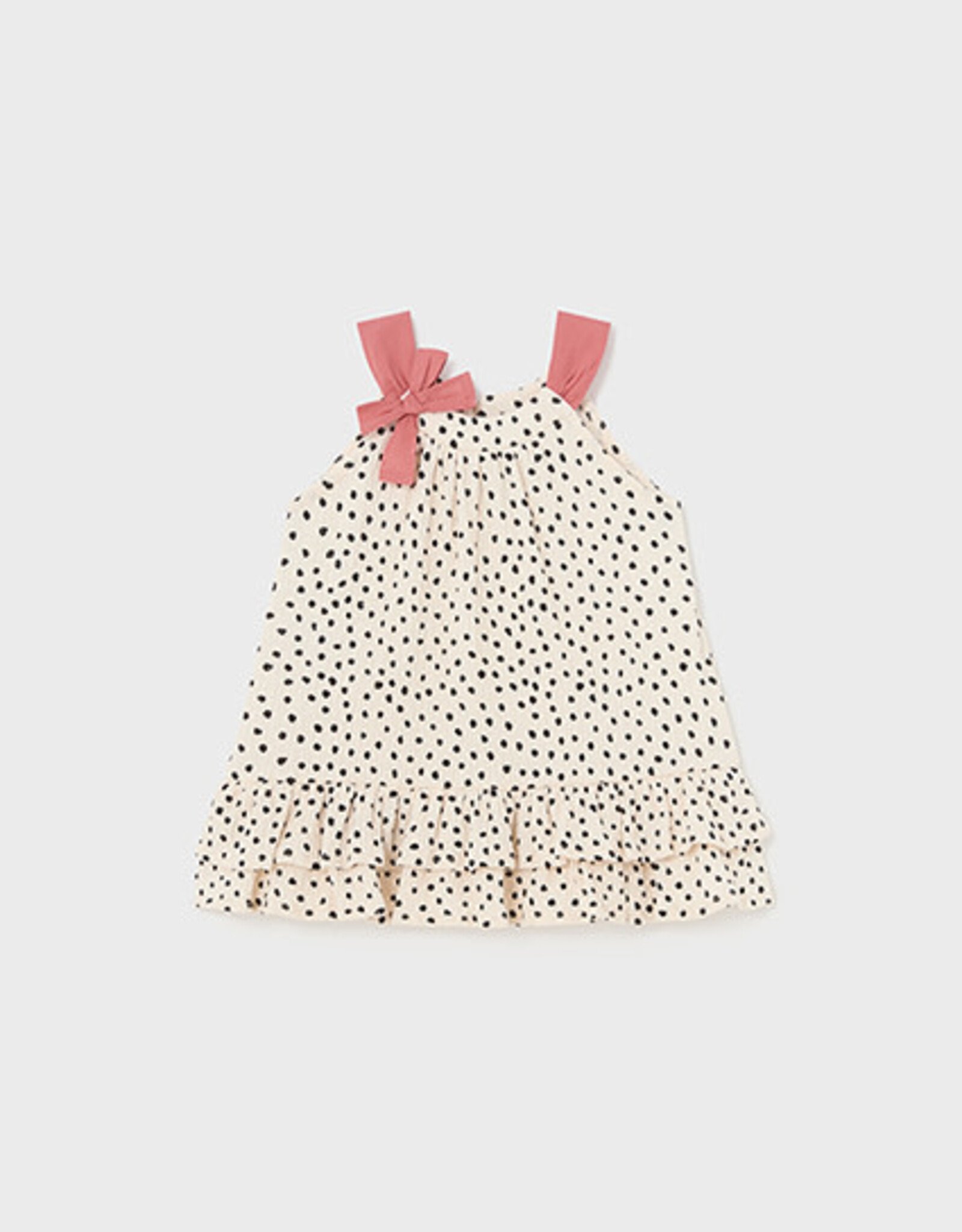 Mayoral Chickpea Polka Dot Dress