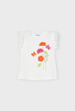 Mayoral Natural Orange Flower T-Shirt