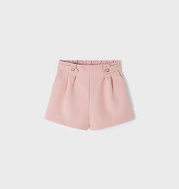 Mayoral Nude Crepe shorts