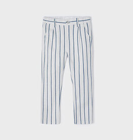 Mayoral Stone Striped Suiting Pants
